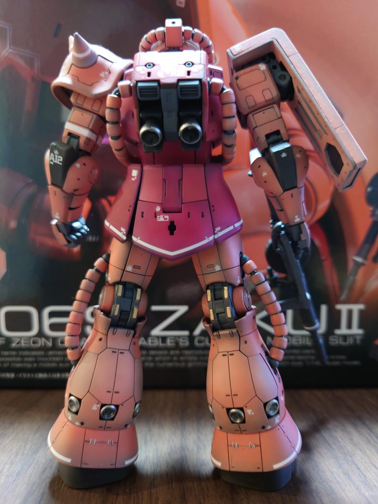 下肢のバーニア周辺がカッコいいです。 