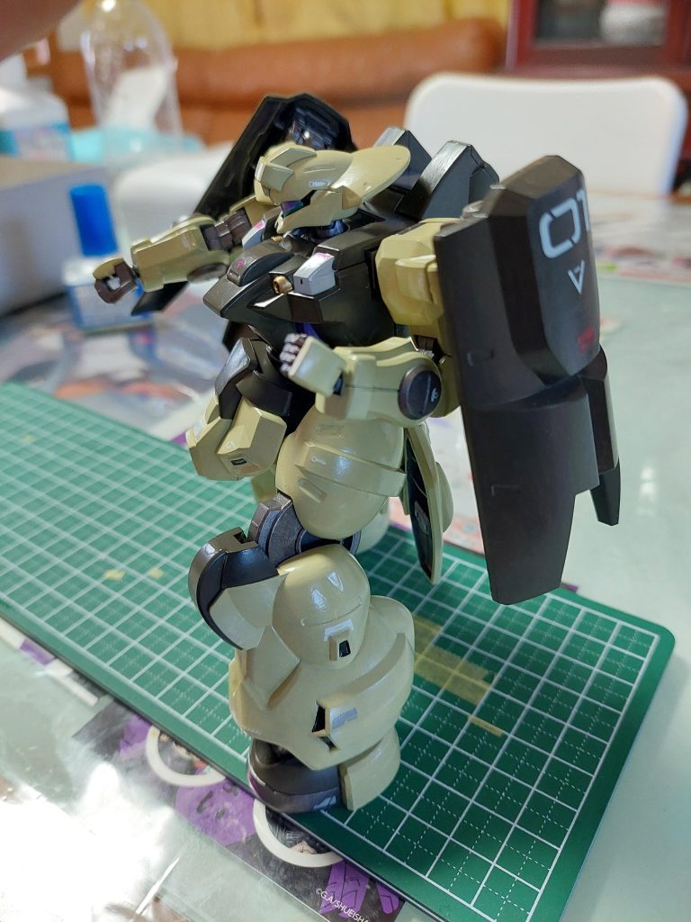 塗装後、ウェザリング前