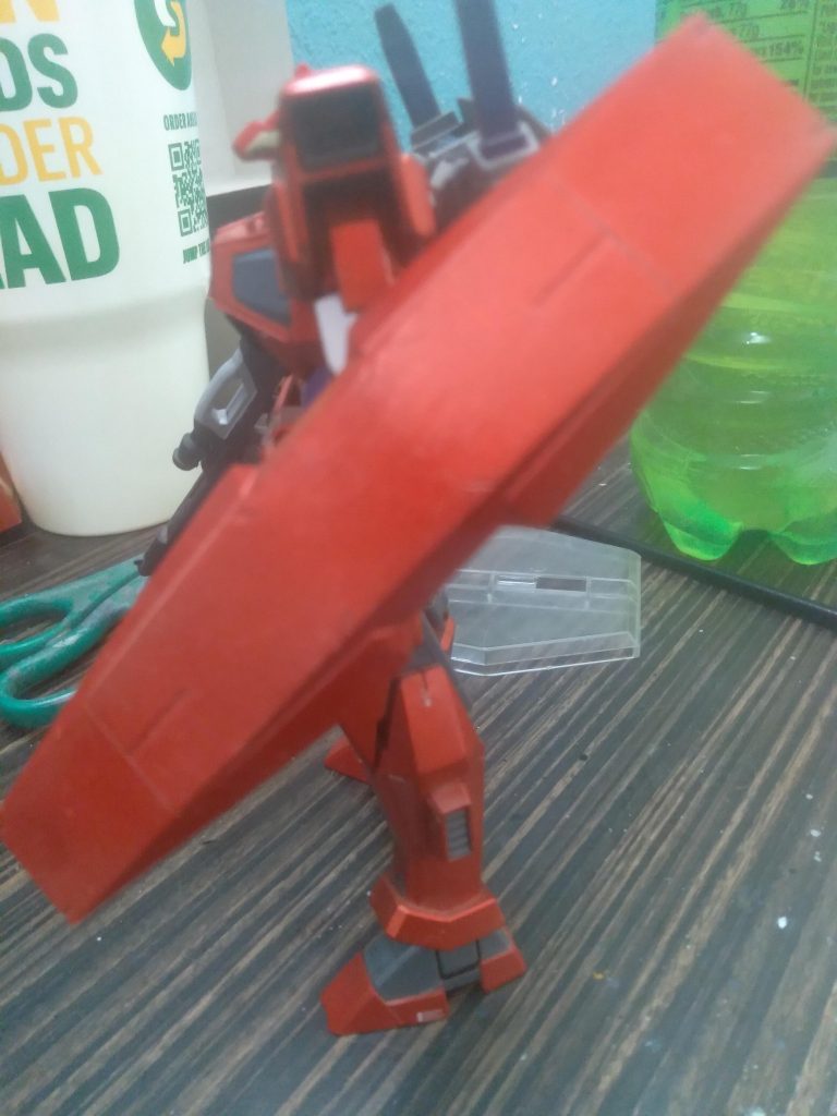 The shield is begging for some decals. Unfortunately I'm out of decals at the moment. I plan to get some soon