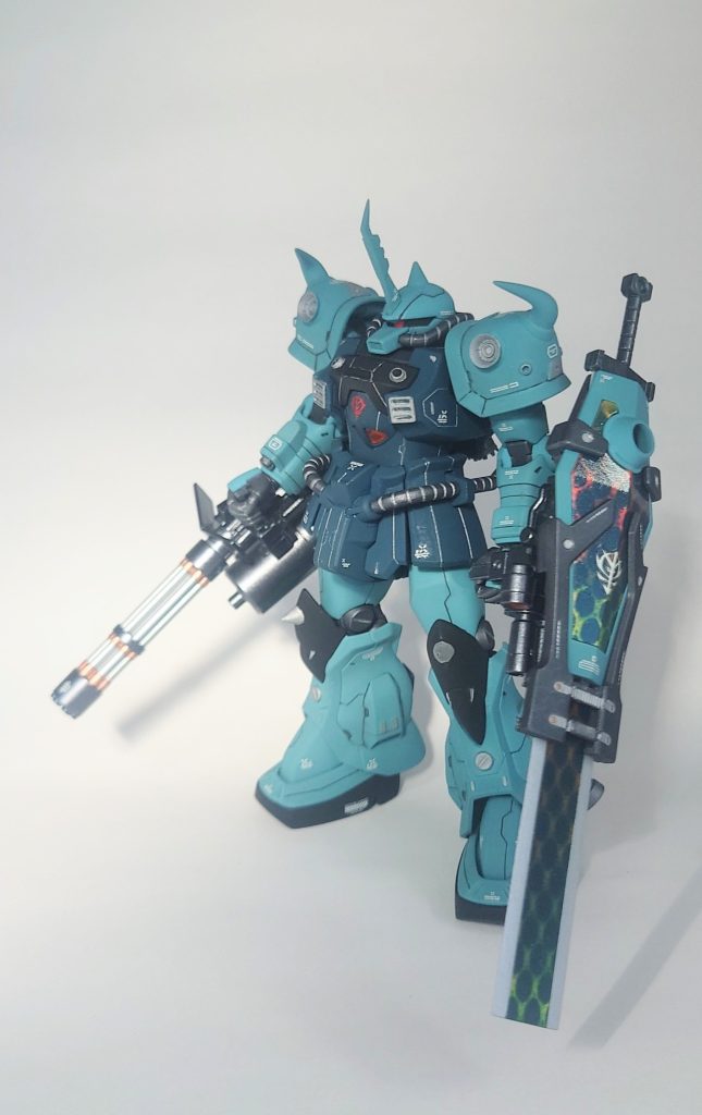 HGUC グフカスタム–3枚目/制作者：ガーラⅢ