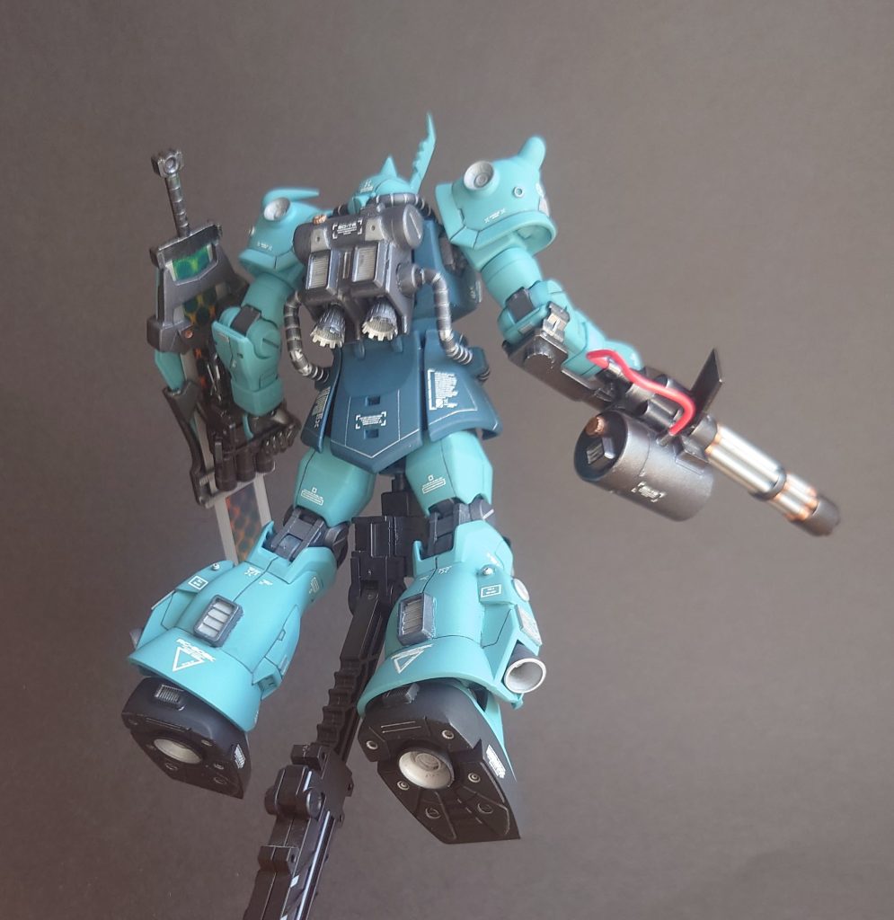 「良し、宇宙空間でも機動性は問題無いな。」「陸戦最強と呼ばれた機体がこっちでも無双したら、連邦の奴らもビビりますね(笑)」