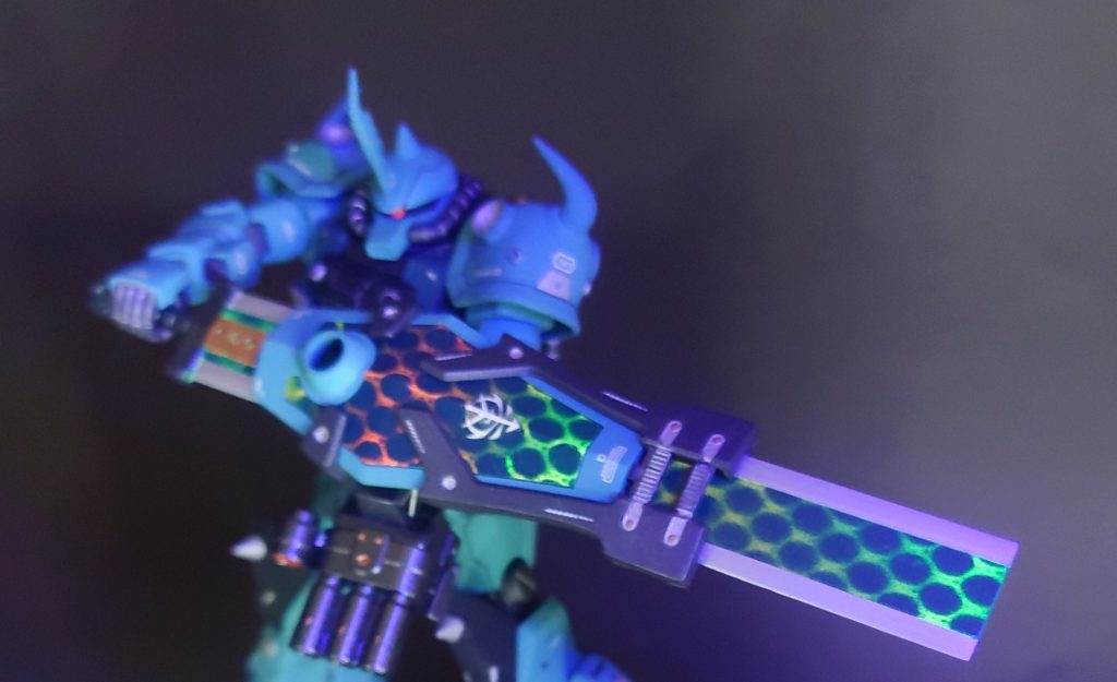 HGUC グフカスタム–9枚目/制作者：ガーラⅢ