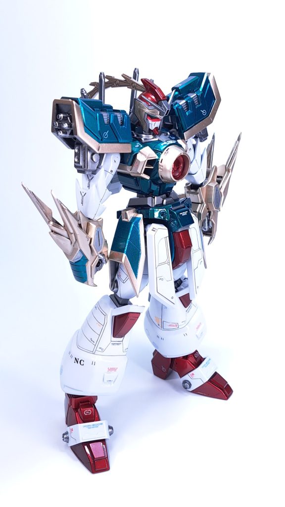 1/100 ドラゴンガンダム　旧キット–9枚目/制作者：夏みかん