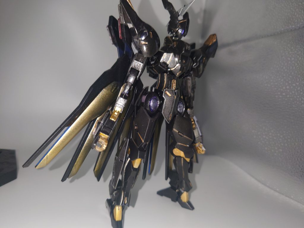 ドラグーン装備状態。我ながらいいグラデーションになったなと…