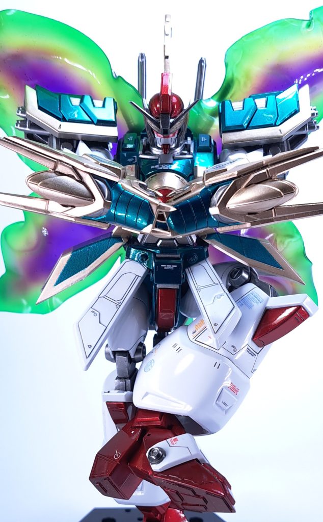 このポーズがしたいが為に製作しました♪