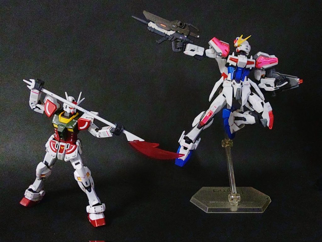 両雄並び立ち。2つ合わせて10日未満のやっつけモデリングですが、概ね纏まったとは思います。