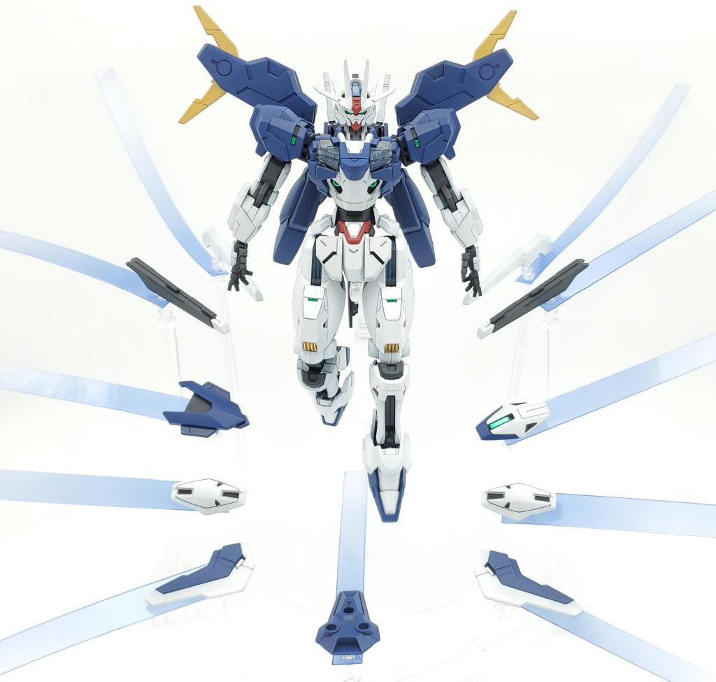 ガンビット展開エフェクトも百均の透明プラ板から作ってみたりしました