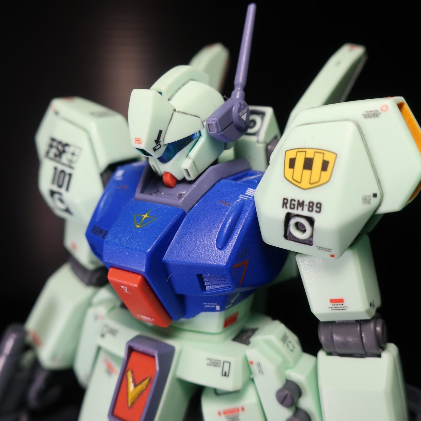 HG RGM-89 ジェガン(ユウ・カジマ専用機)｜t_a_k_e_さんのガンプラ作品