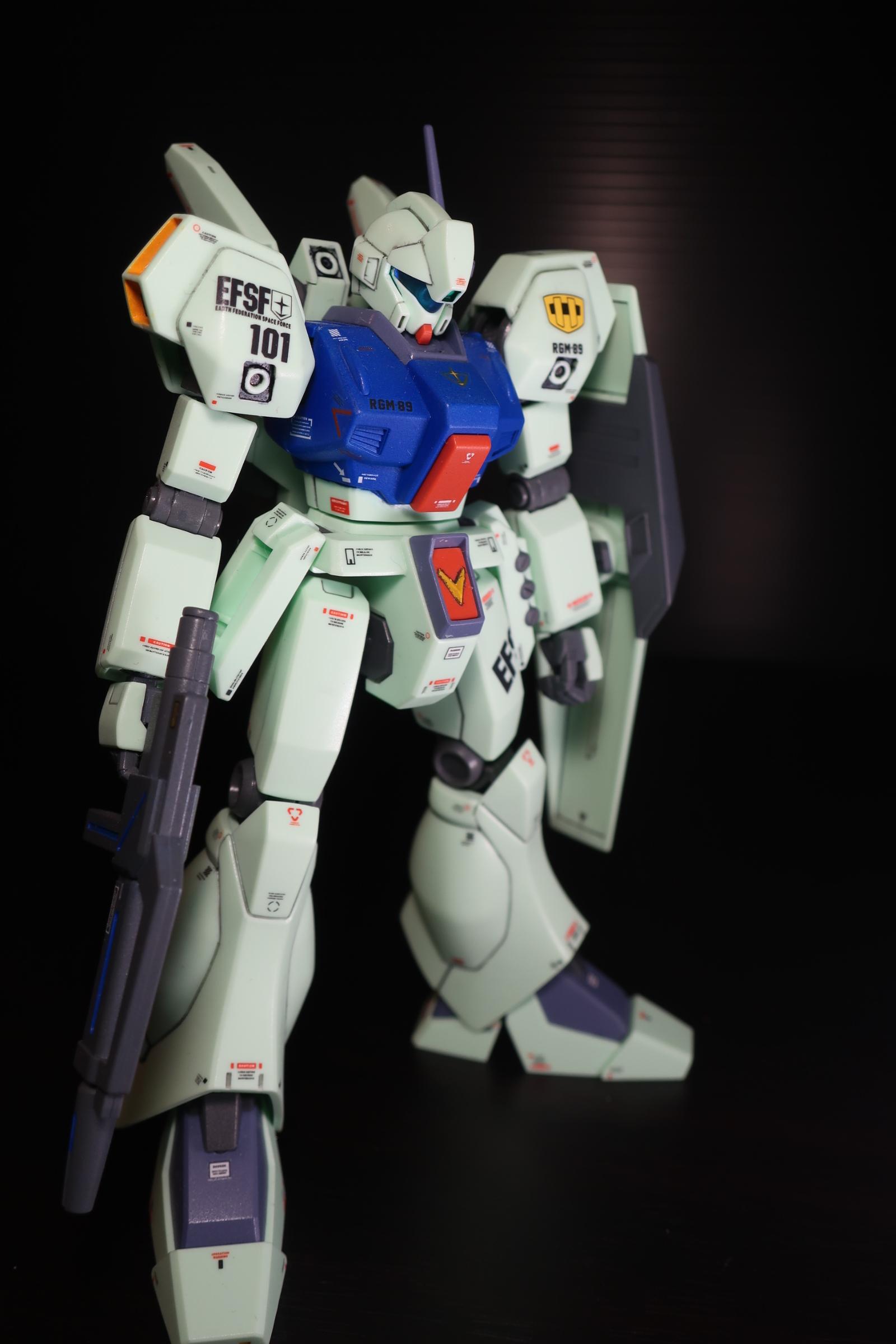 HG RGM-89 ジェガン(ユウ・カジマ専用機)｜t_a_k_e_さんのガンプラ作品