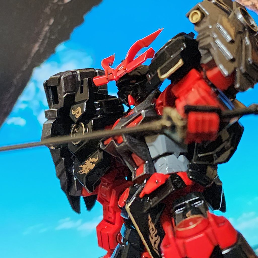 ほかの写真の撮り方が、下手なので見えませんがちゃんと、ツインアイも塗装してます🤣