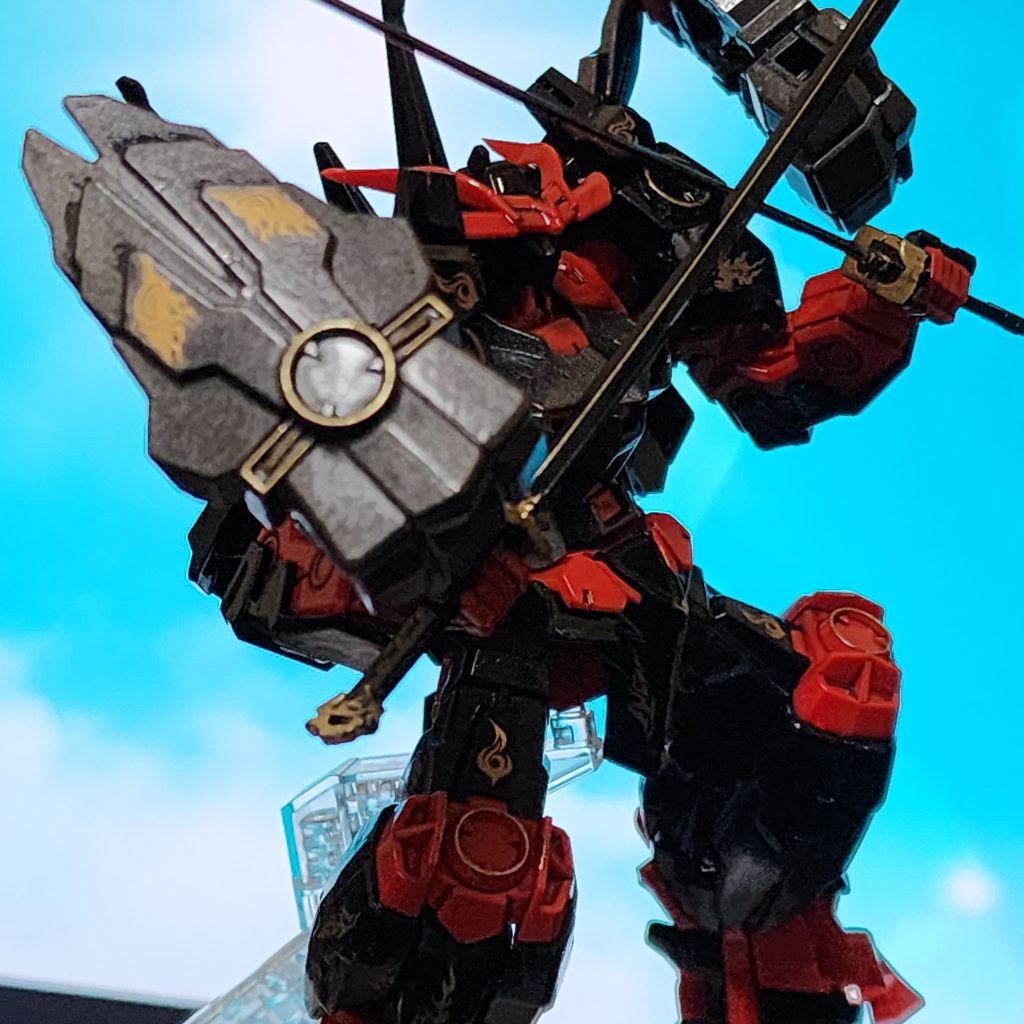 二刀流はロマンです片鎧もギガントアーム的な見た目でロマンです