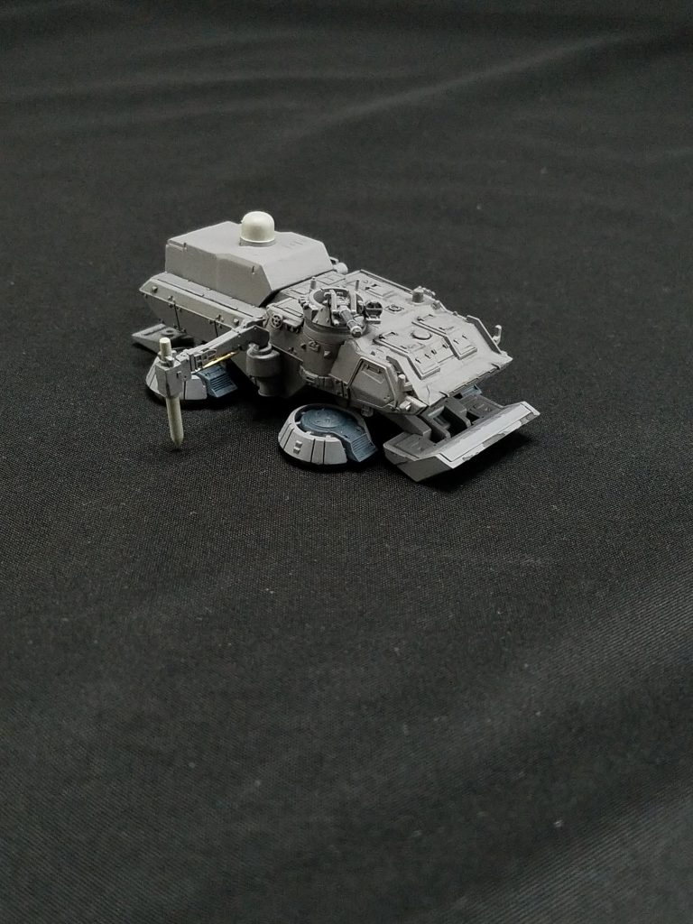 勿論、キット付属のパーツも換装可能、ギミックも展開可能です。