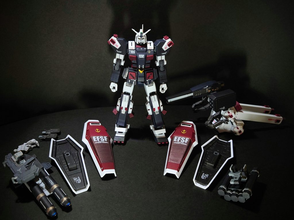 HG フルアーマーガンダム[サンダーボルト]–5枚目/制作者：めんま