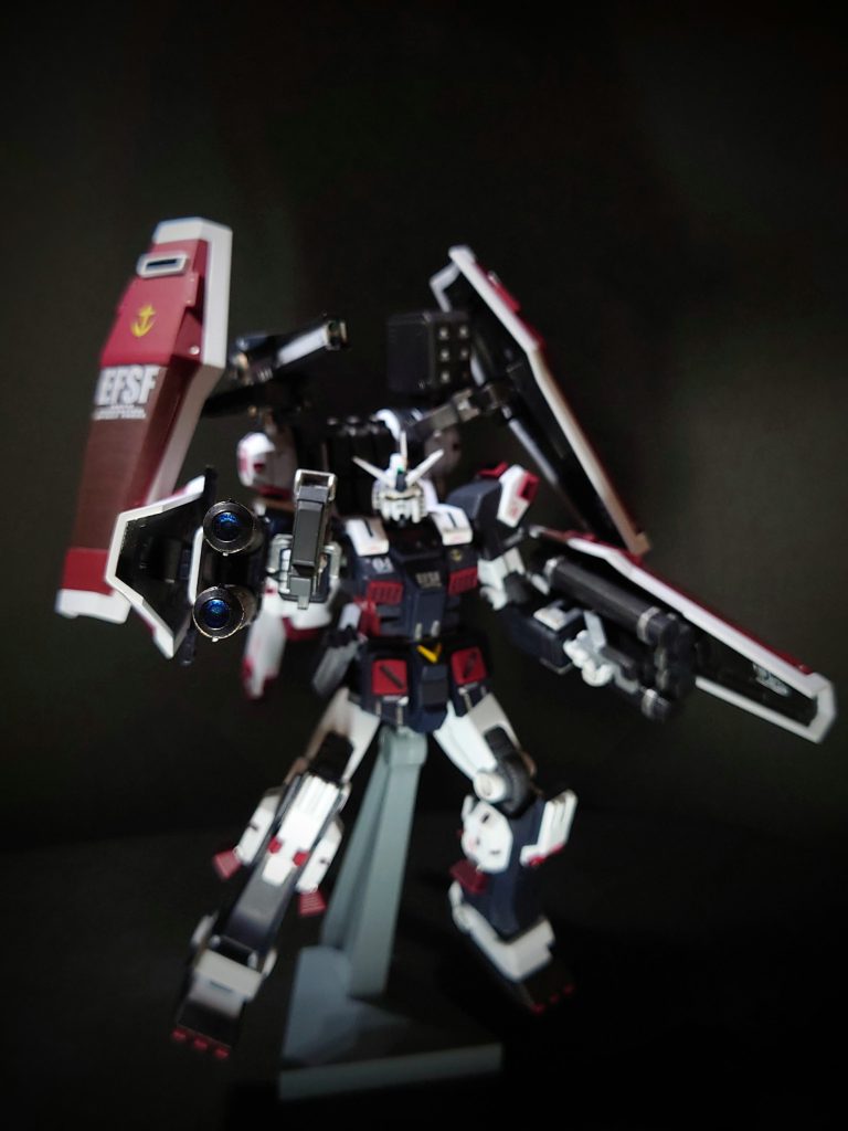 2連装ビームライフルの先端によさげなレンズを入れてみました