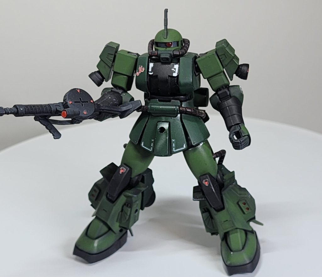 パージするとこんな感じ～(´Д｀)　普通のザク