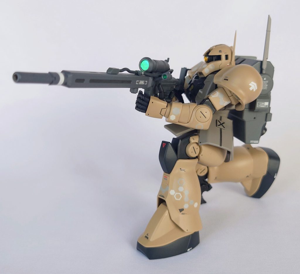 HGUC ザクⅠ スナイパータイプ–4枚目/制作者：ガノー