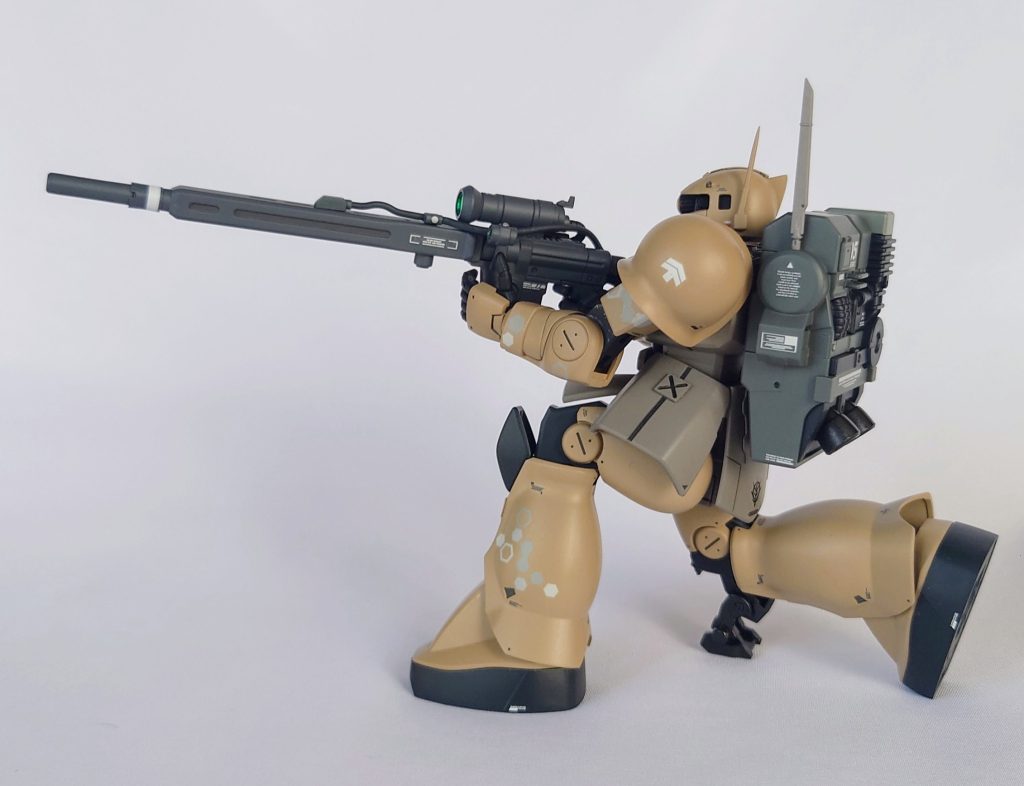 HGUC ザクⅠ スナイパータイプ–5枚目/制作者：ガノー