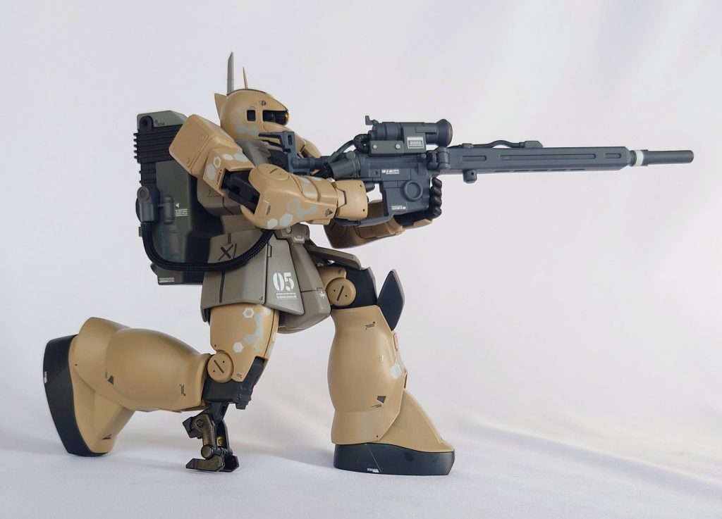 HGUC ザクⅠ スナイパータイプ–3枚目/制作者：ガノー