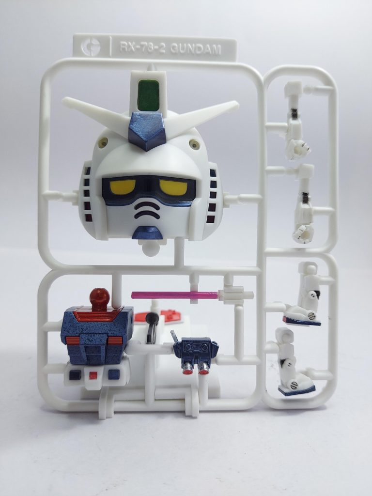 サンダーボルトフルアーマーガンプラくん（パージ）–2枚目/制作者：ガンプラ大好きパラ男！！（富士見の亀）