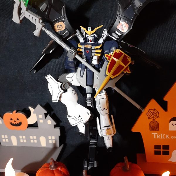 HGガンダムデスサイズヘル　ハロウィンを駆ける陽気な死神