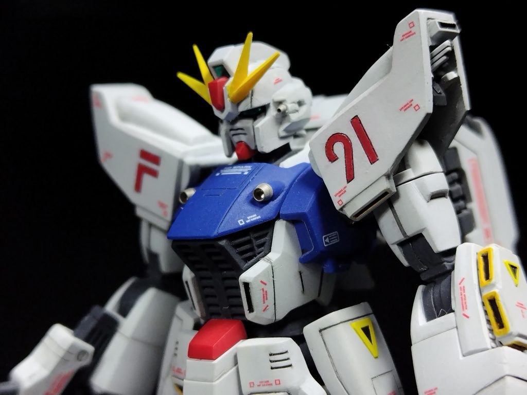 HGUC　ガンダムF91–6枚目/制作者：nk