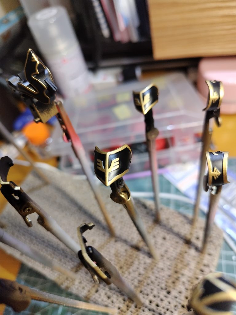 エングレービング塗装は神経使いました。思ったより良くできたかな、と。。。