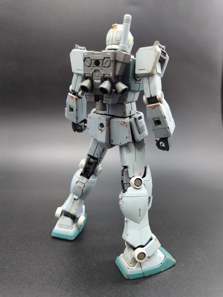 バックパックのノズルも5基。