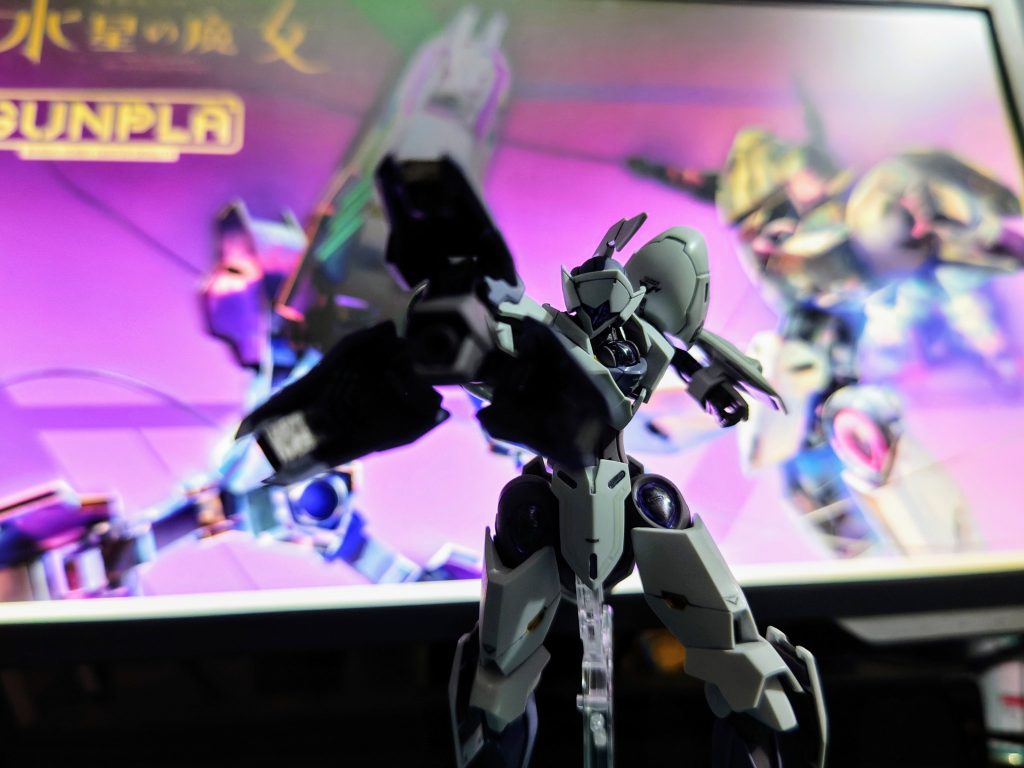 OP風。この写真に限らず全体的に暗いですね……。写真もプラモの仕上がりの1つだと思いますし綺麗に撮れるようになりたいものです。