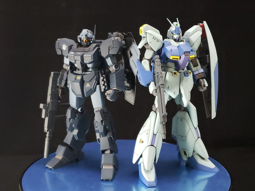 ジェスタとのショット。これをやりたくてユニコーンVer.にしました。(笑)劇中でも動く姿が見たかったですね。(^^;)