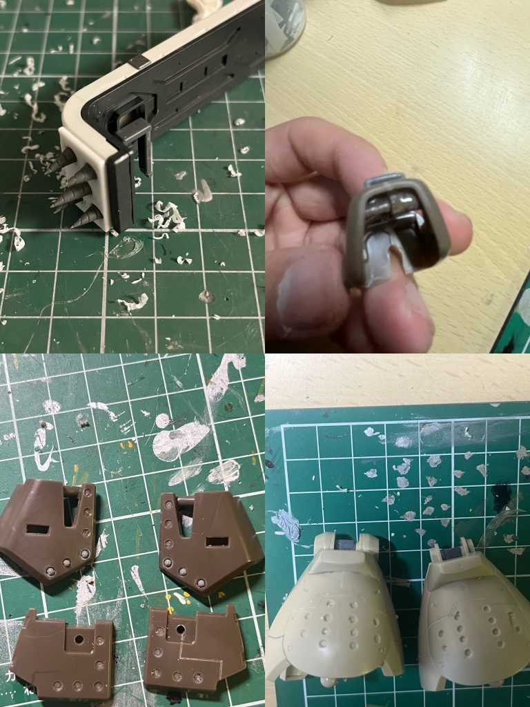 左右対称にモールド掘るのが1番大変でした💦