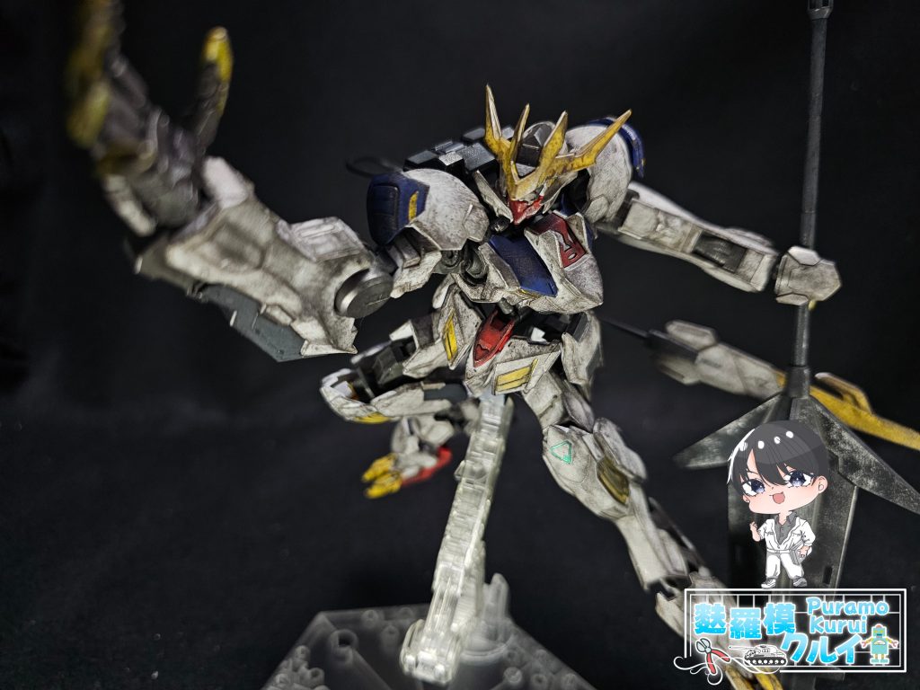 HG バルバトスルプスレクス完成❗–5枚目/制作者：麩羅模クルイ