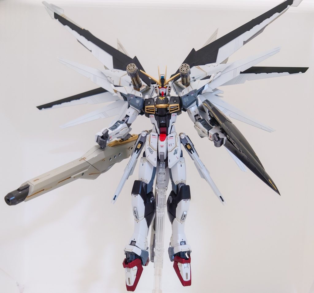 翼を展開した状態