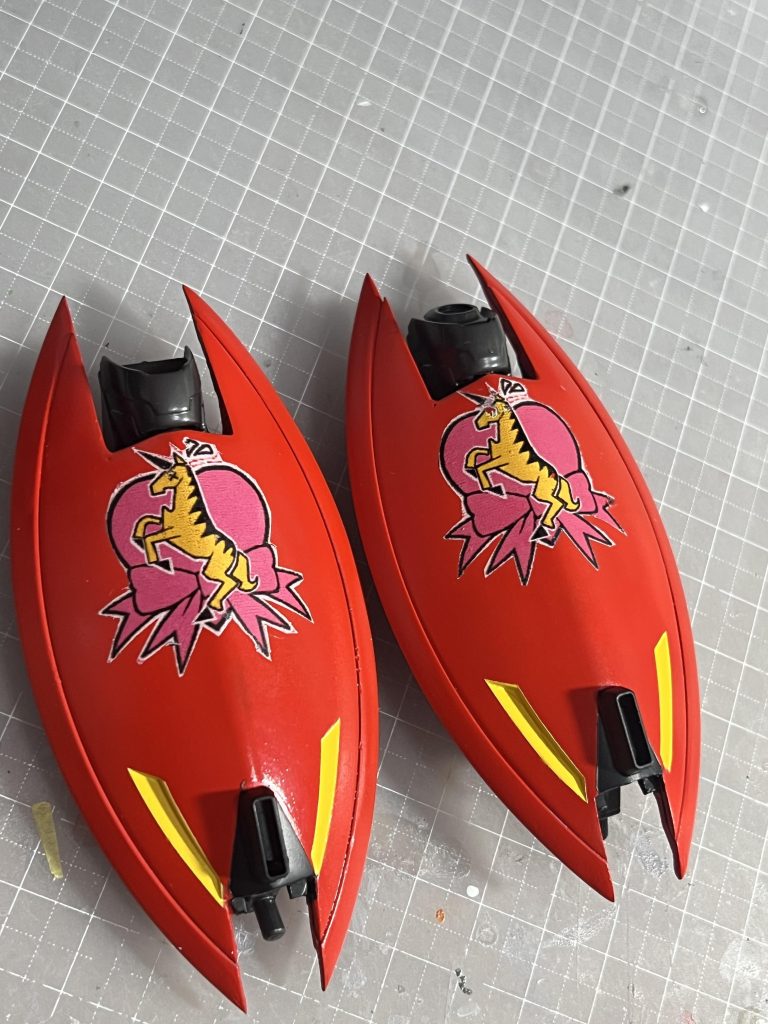 イングリッドのパーソナルマークはタトゥーシールにて作りました!