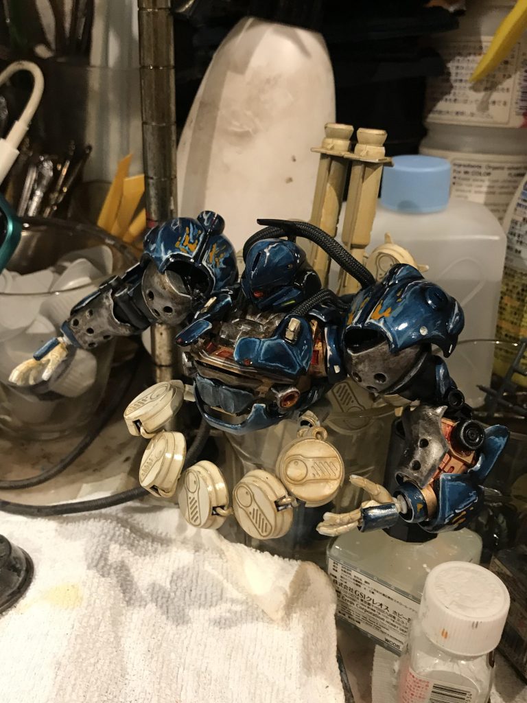 上から作っていきました。