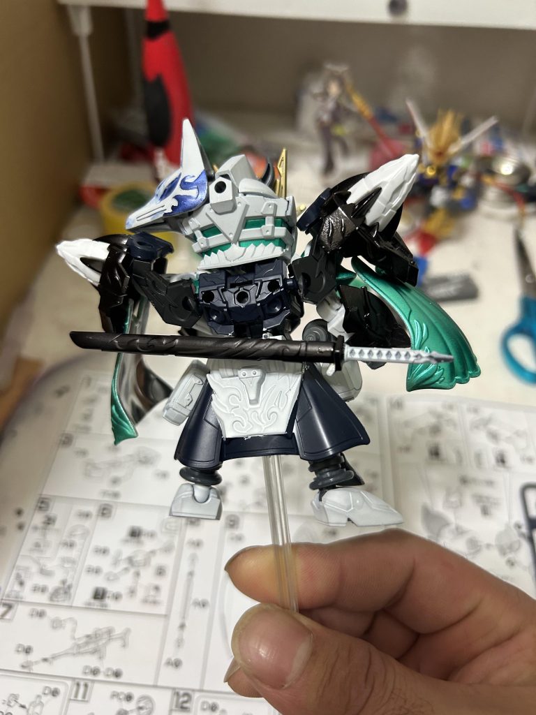 後ろの図腰部のとこもうちょい塗り分けしたほうが良かったかな?