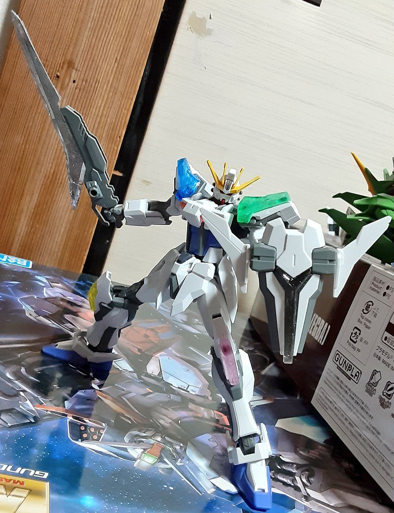 剣を構えた状態。