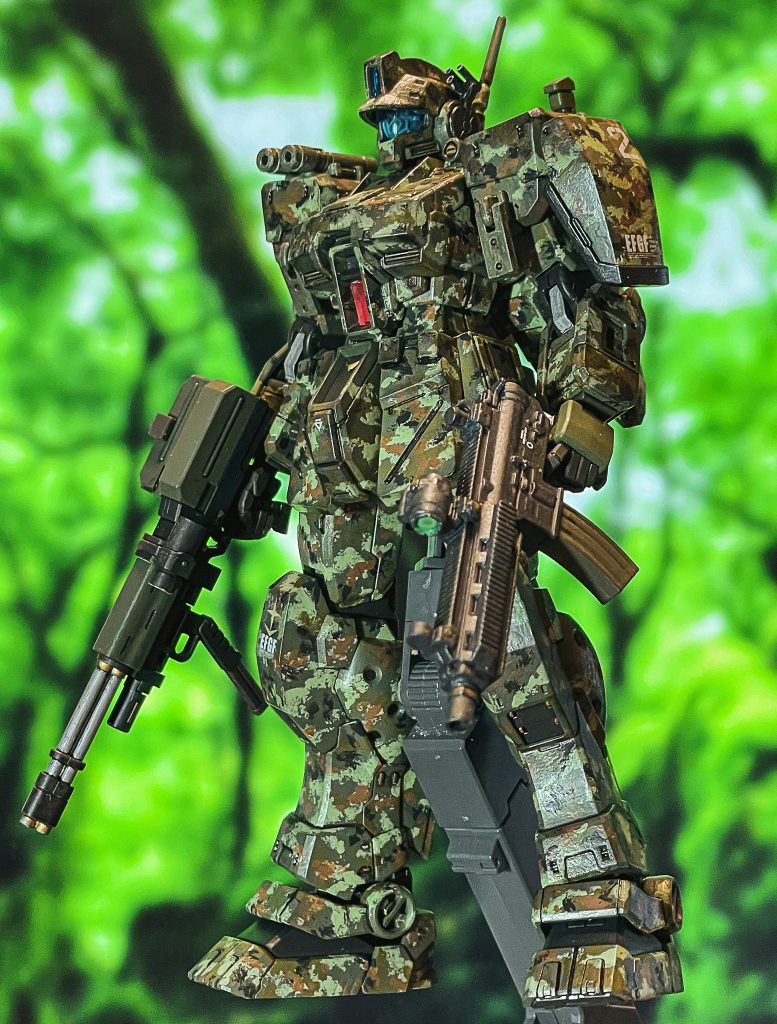 ジムスパルタン（森林迷彩仕様）–2枚目/制作者：高橋うもり