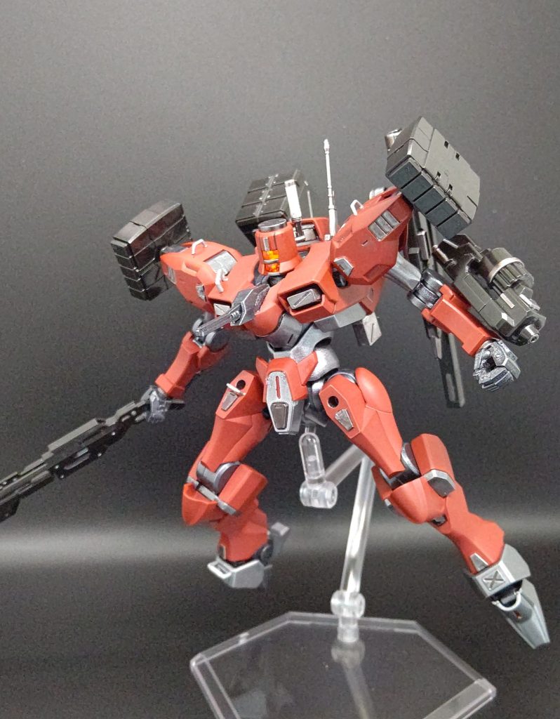 別パターン頭部その1リーオーNPDに付属の物がベース、暗めで分かりづらいですがこちらも一応発光します。ショットガン+ブレード