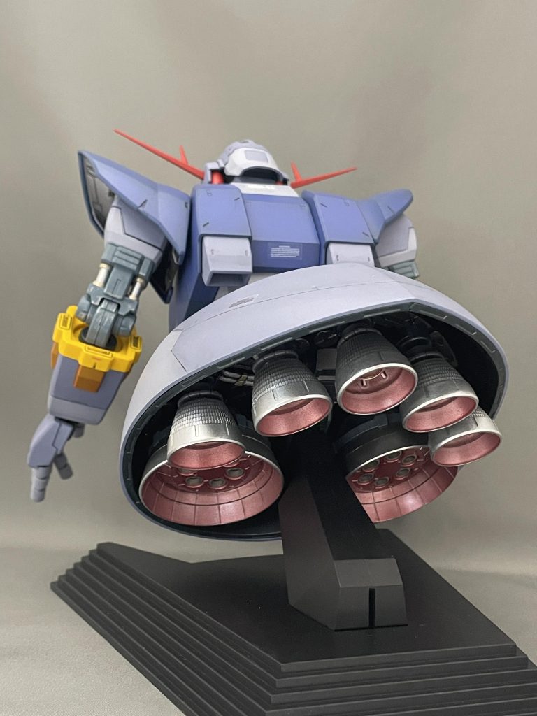 バーニア内部はキャンディ塗装に