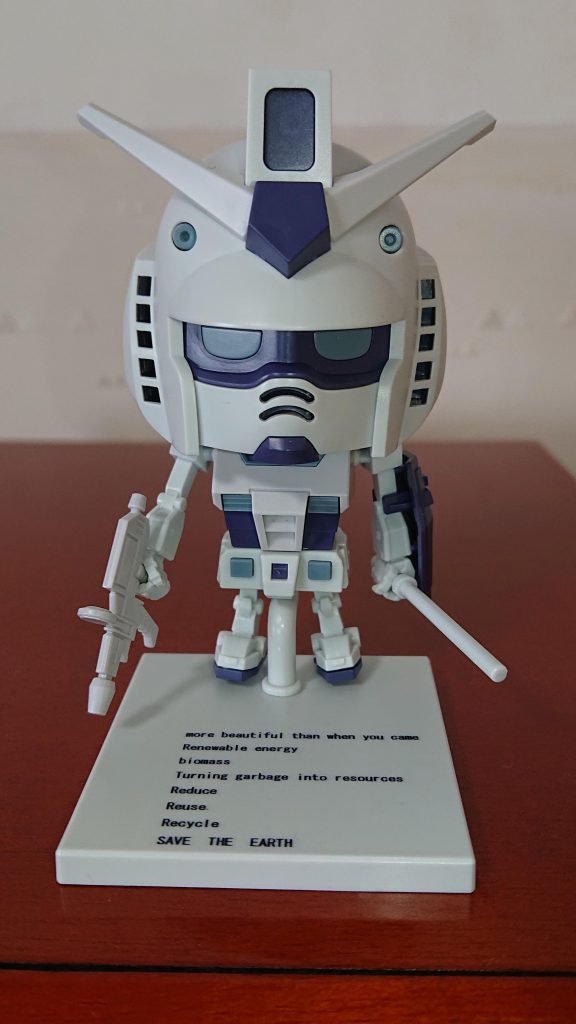 エコプラという事だったので、エコに関する言葉を印刷しました^^順番に来た時よりも美しく 再生可能エネルギー バイオマスゴミを資源に リデュース リユース リサイクルSAVE THE EARTHです(^^♪