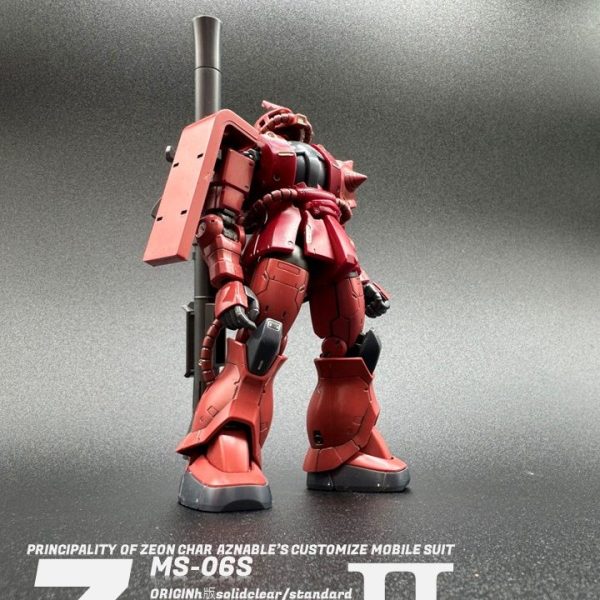 MS-06S HG CHAR AZNABLE’S ZAKUⅡ No1 ORIGIN版