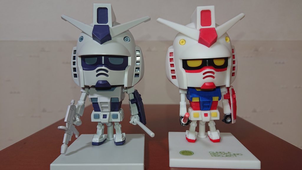 ガンプラくんと並んで(^^ゞ