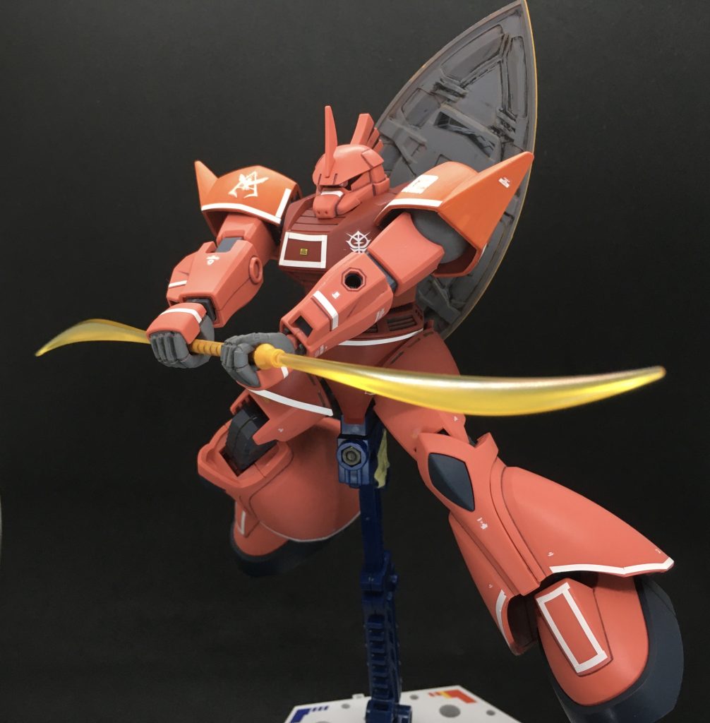 　ナギナタの両手持ちはちょっと厳しめ...相変わらず自滅しないか心配な武器。