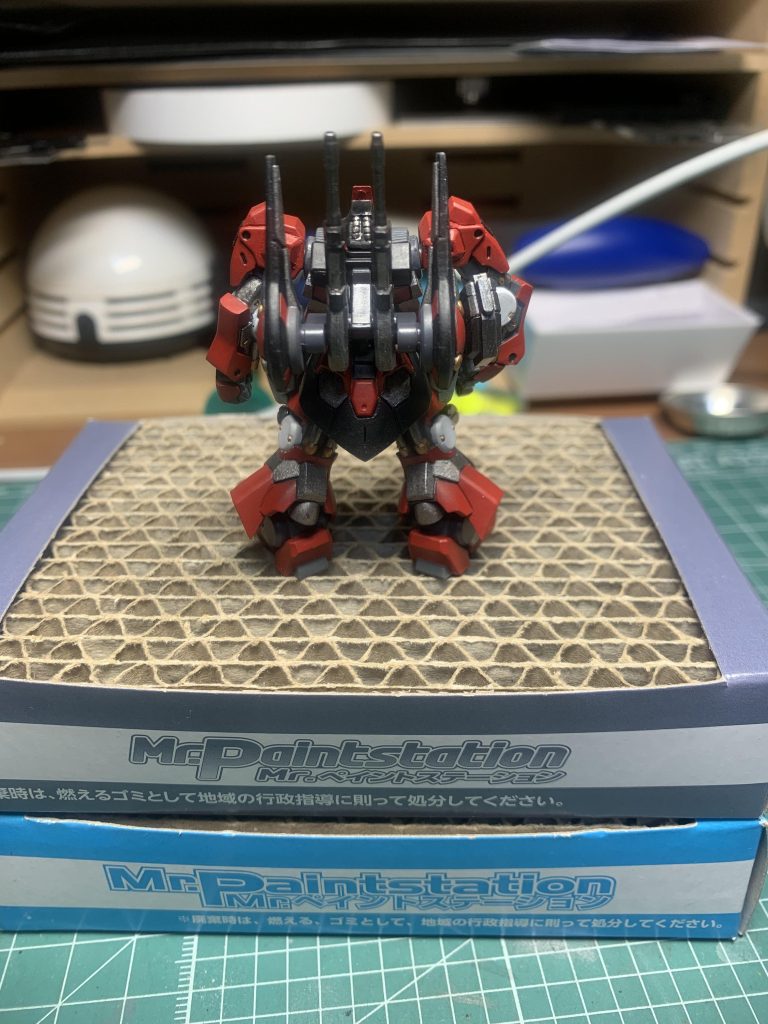 リックディアスの後ろ姿ってそんなマジマジと見たことなかったけど、こんなバックパックだったんだね。