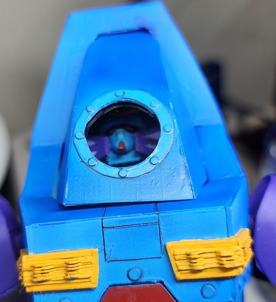 水中モードでは顔のカバーもしっかり再現！真ん中からちゃんと顔が見えます🎵