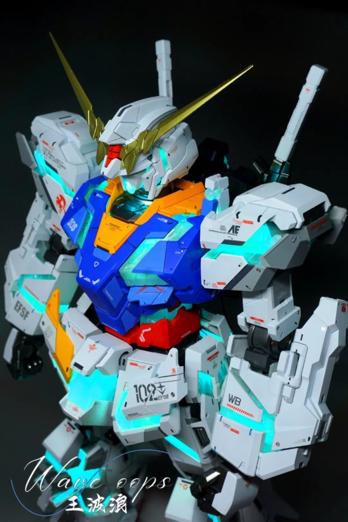 MEGA SIZE 1/48 RX-0 电饰–7枚目/制作者：@gundam_idea