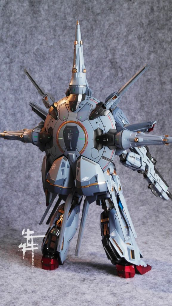 擬似めっき色 MG プロヴィデンスガンダム–3枚目/制作者：@gundam_idea