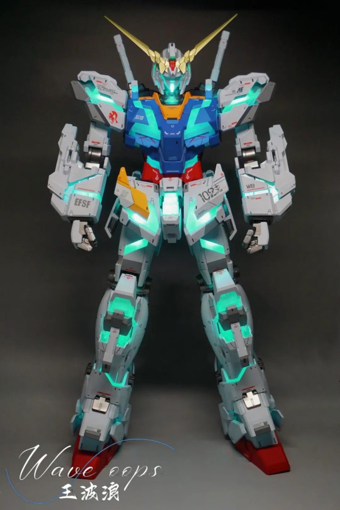 MEGA SIZE 1/48 RX-0 电饰–4枚目/制作者：@gundam_idea