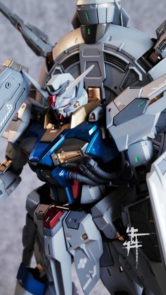 擬似めっき色 MG プロヴィデンスガンダム–5枚目/制作者：@gundam_idea