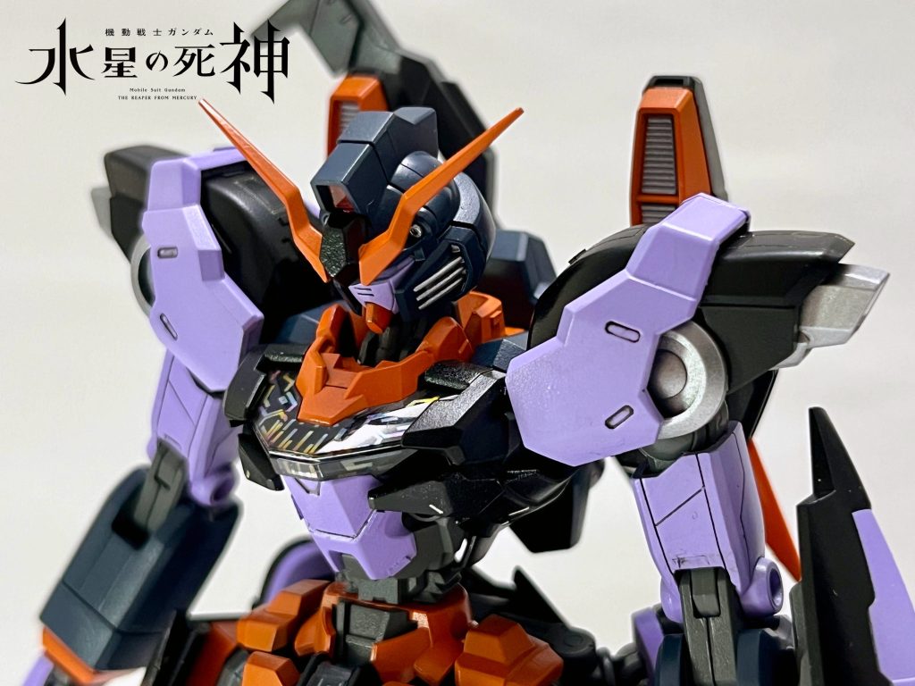 以上、水星版デスサイズでした。ついでにタイトルロゴも作ってみました。